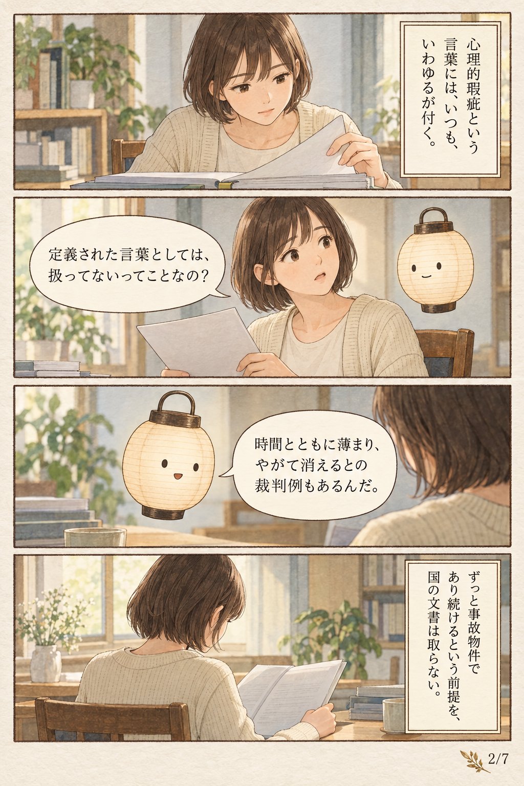事故物件とは何か — 告知義務の範囲と対象外をガイドラインで読む まんが解説 2ページ目