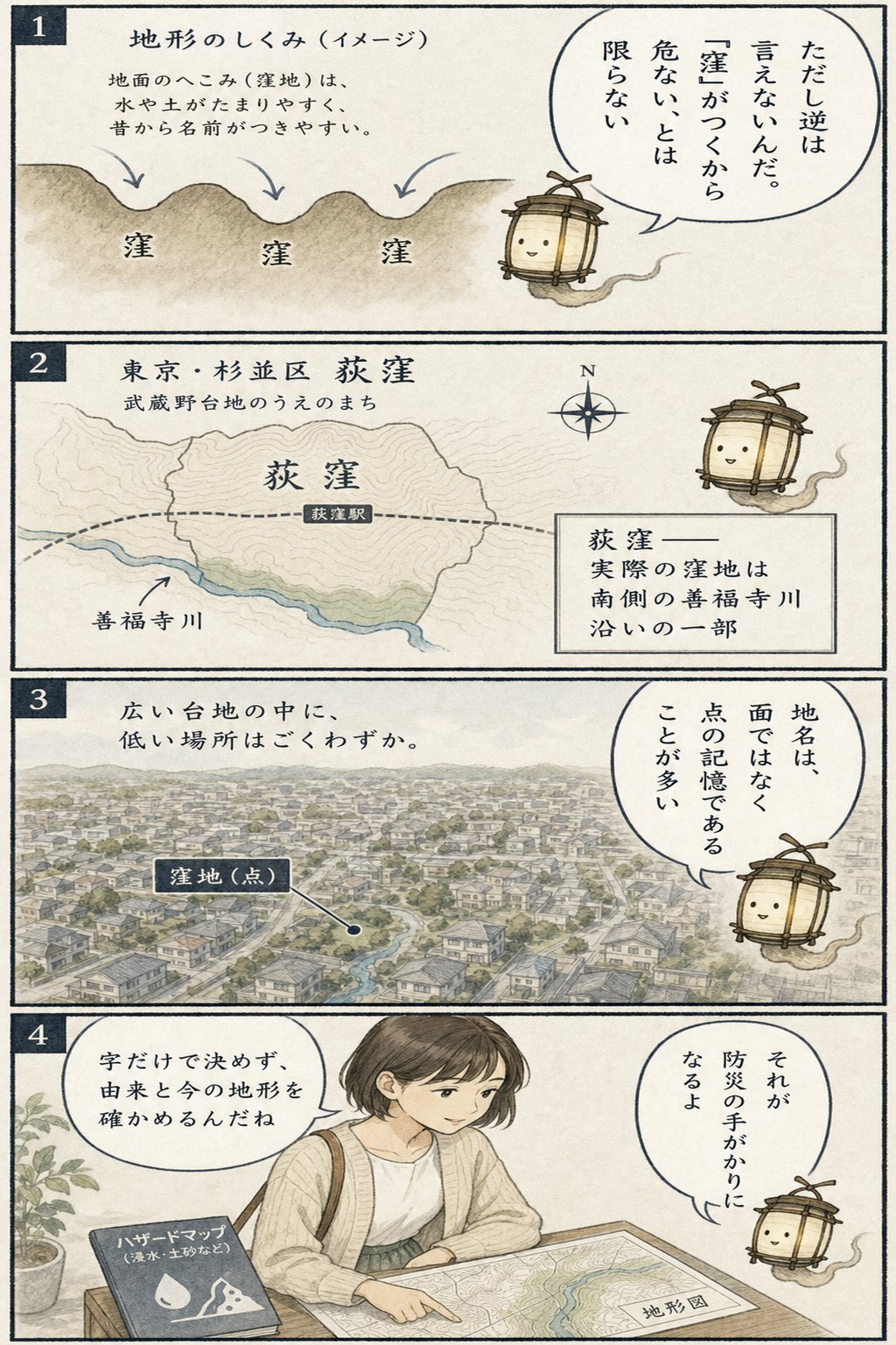 地名の由来が怖い、は本当か。大阪の実例で確かめる まんが解説 5ページ目