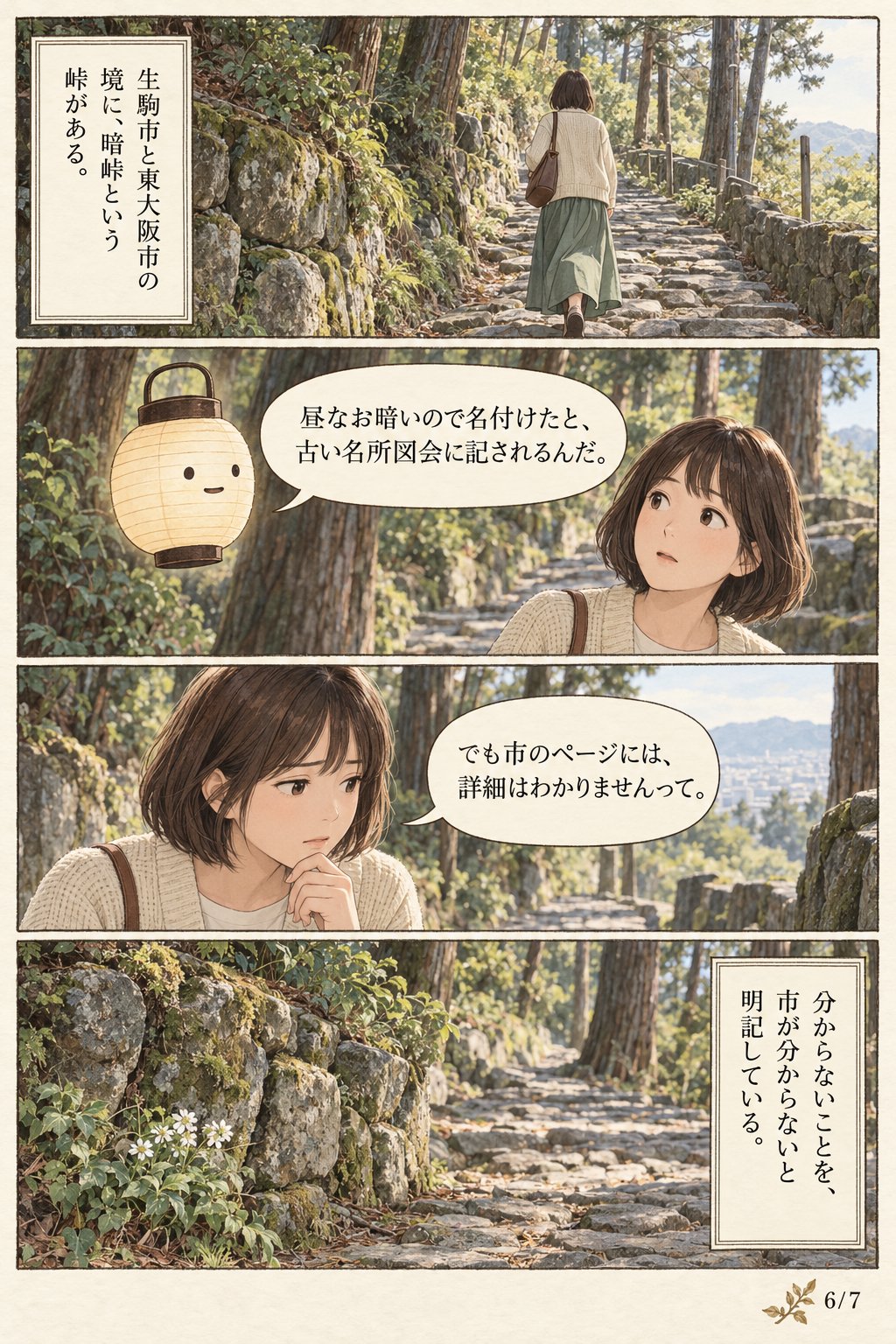 奈良の怖い地名の由来 — 京終・蛇穴・地獄谷は何の記録か まんが解説 6ページ目