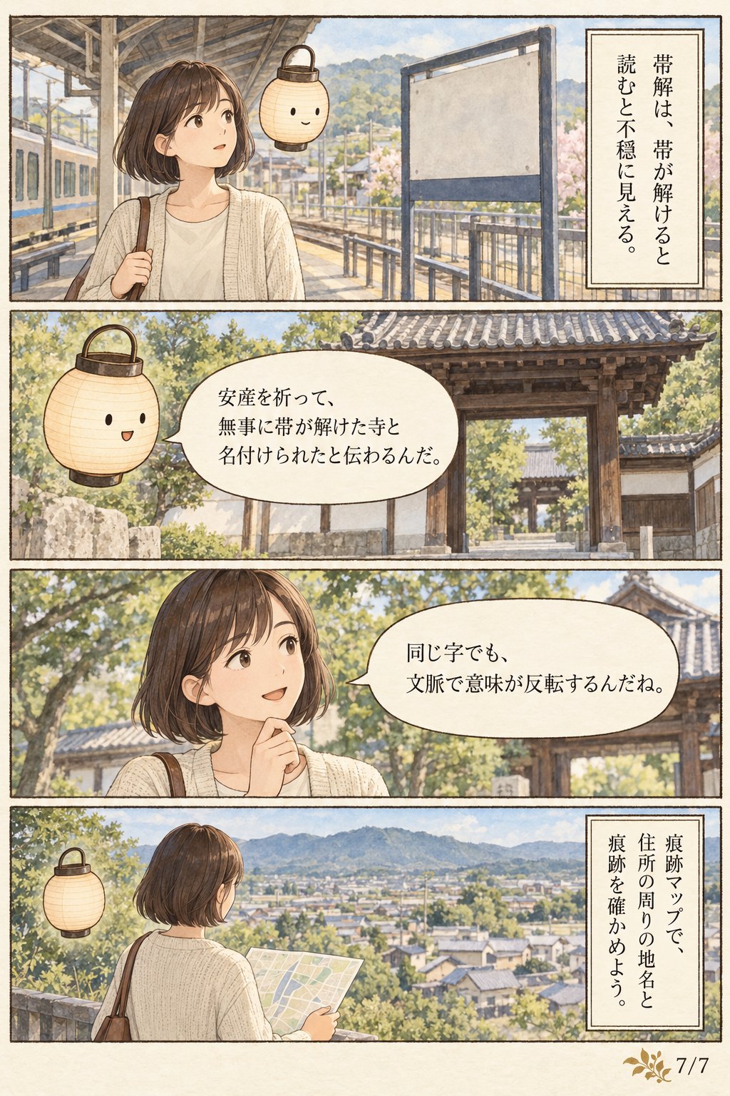 奈良の怖い地名の由来 — 京終・蛇穴・地獄谷は何の記録か まんが解説 7ページ目