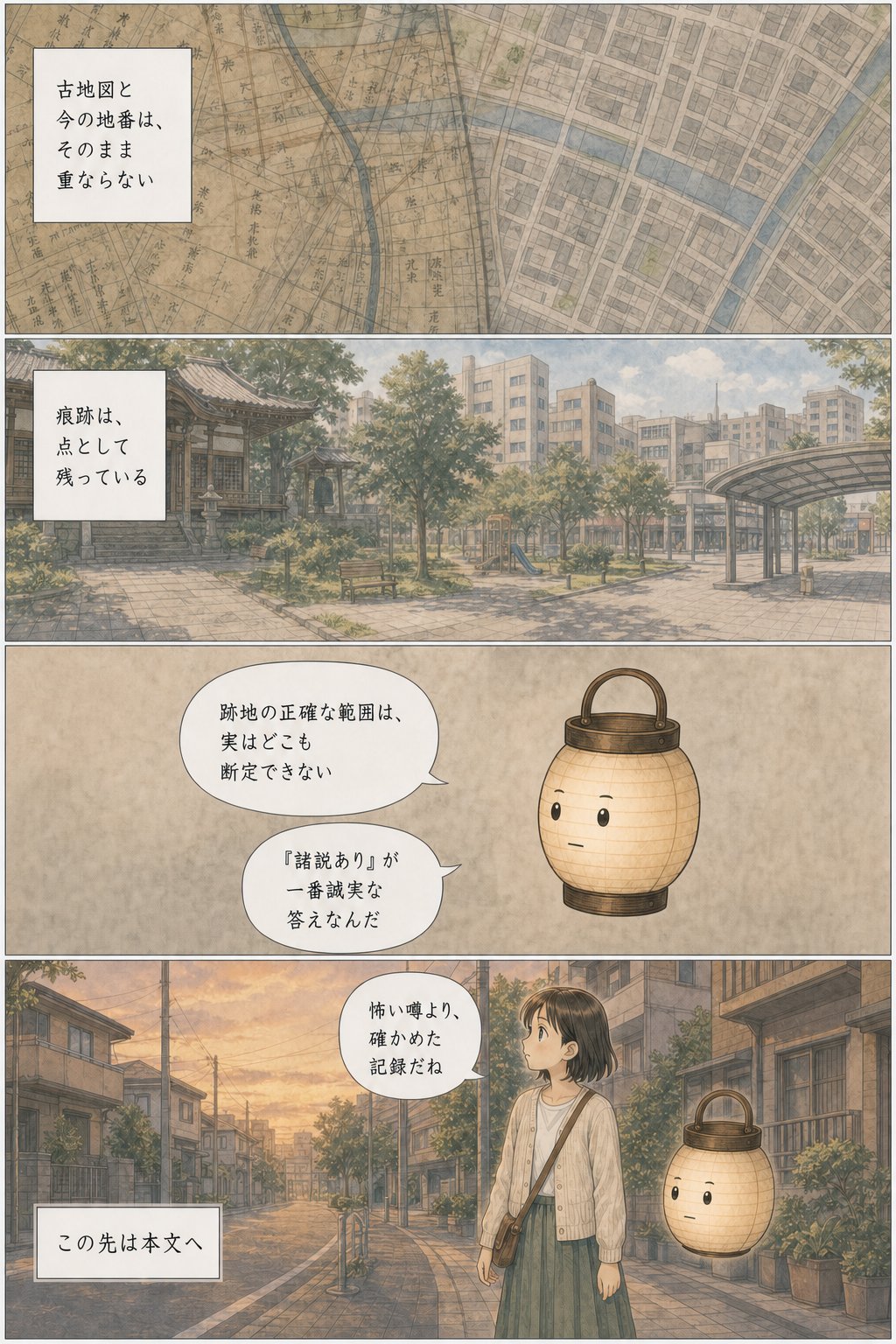 処刑場跡地とは — なぜ街道沿いに置かれたのか【大阪・千日前ほか】 まんが解説 7ページ目