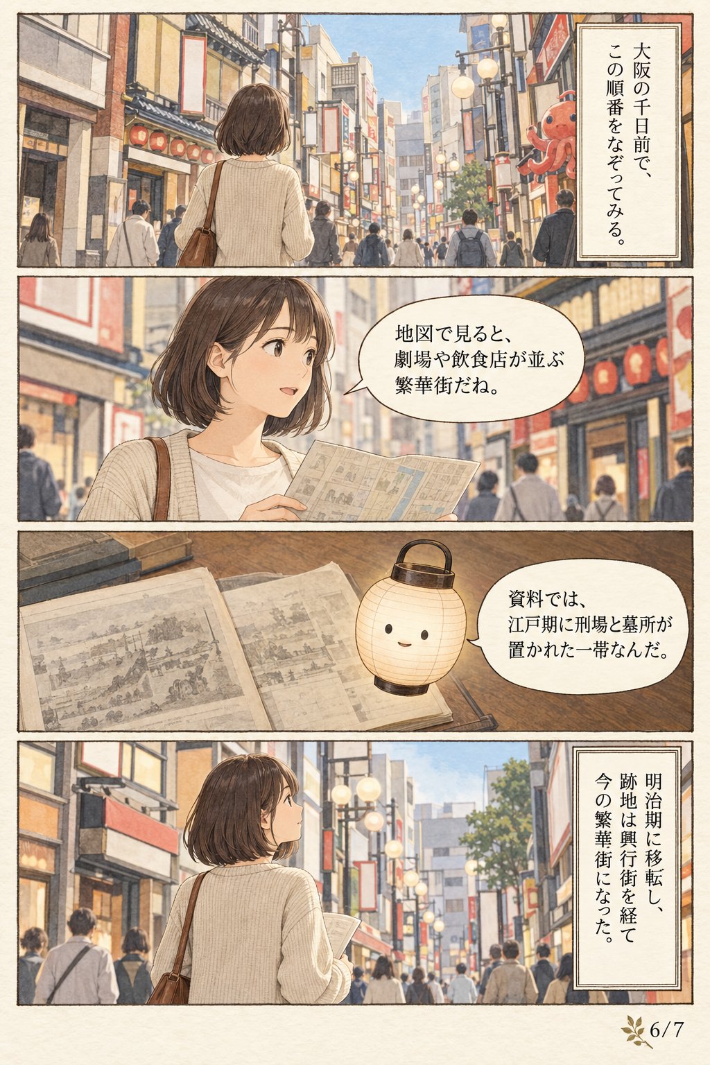 土地に昔何があったか調べる方法 — 無料の地図と資料で住所から過去をたどる まんが解説 6ページ目