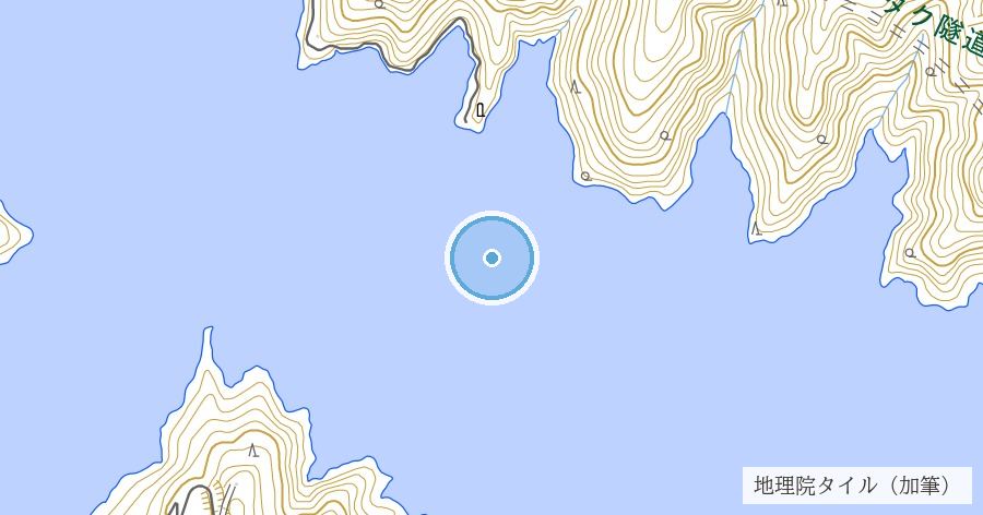 旧徳山村（徳山ダム湖底・徳山湖）の位置を示す地図